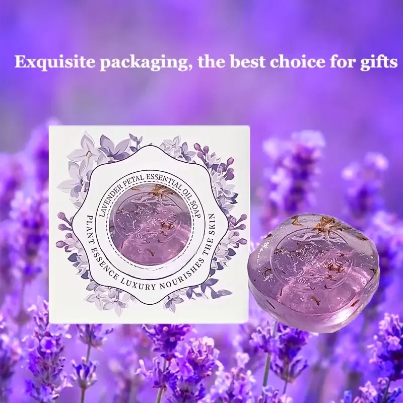 Natural Organic Lavender Essential Oil Soap - Image 4